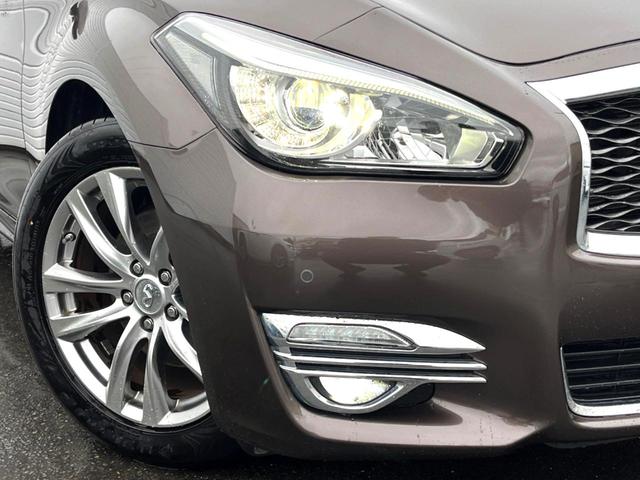 フーガ 250GT 後期 全方位運転支援 インテリジェントクルーズコントロール 純正8インチナビ アラウンドビューモニター メモリー付パワーシート LEDヘッド 純正18インチクローム塗装AW 革巻きステアリング 禁煙車(12枚目)