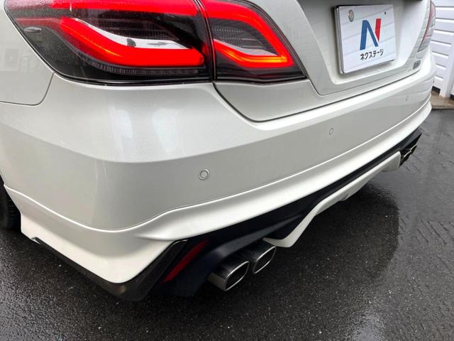 クラウンハイブリッド ＲＳアドバンス　モデリスタフルエアロ　ムーンルーフ　セーフティセンス　純正ナビ　バックカメラ　純正１８インチＡＷ　レーダークルーズ　白革　シートベンチレーション　パワーシート　三眼ＬＥＤヘッド　パドルシフト　禁煙車（34枚目）