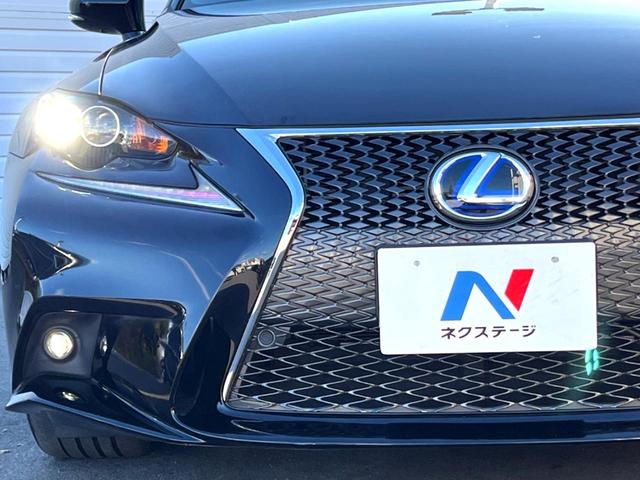 IS IS300h Fスポーツ ムーンルーフ クリアランスソナー 純正ナビ バックカメラ ハーフレザー パワーシート シートヒーター クルーズコントロール LEDヘッド 純正18インチAW 革巻きステアリング パドルシフト 禁煙車(23枚目)