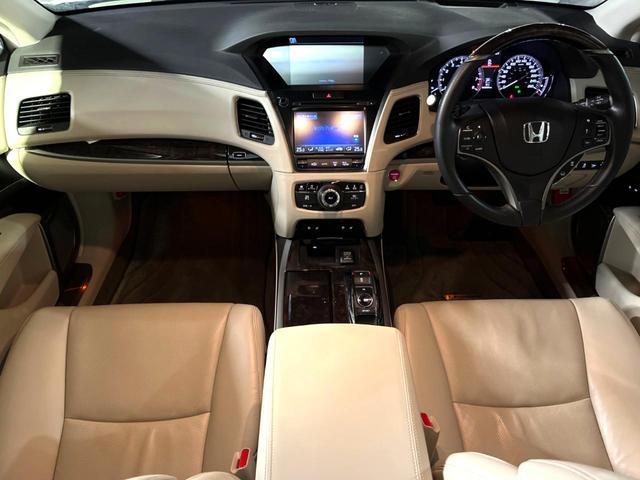 レジェンド ベースグレード　ホンダセンシング　サンルーフ　ブラインドスポット　ベージュ革シート　純正ナビ　マルチビューカメラ　メモリー付きパワーシート　シートベンチレーション　シートヒーター　ＬＥＤヘッド　ハイビームアシスト（2枚目）