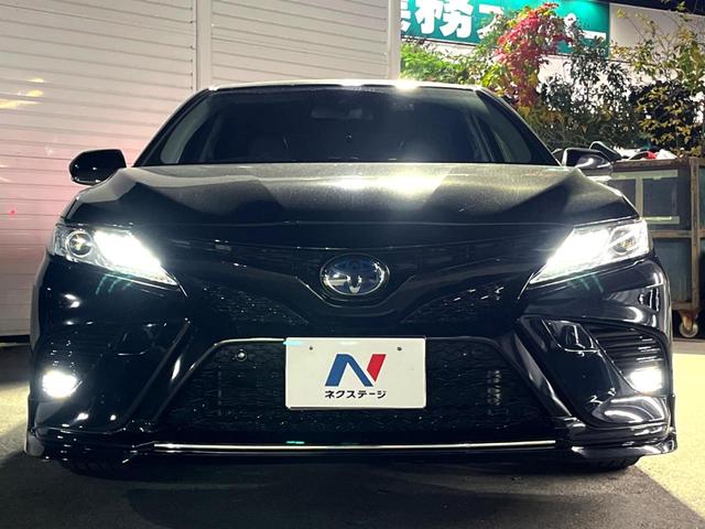 カムリ ＷＳ　ＴＲＤエアロ　純正ＯＰ１８インチアルミ　セーフティセンス　インテリジェントクリアランスソナー　純正８インチディスプレイオーディオ　バックカメラ　ハーフレザー　パワーシート　革巻きステアリング　禁煙車（15枚目）