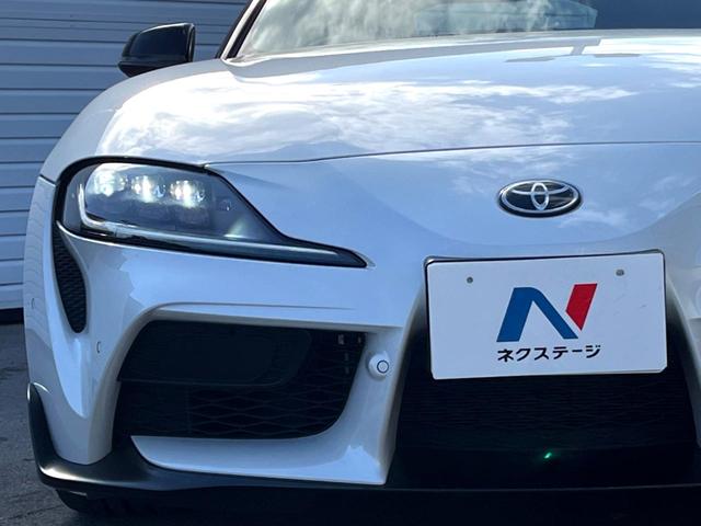 スープラ ＳＺ－Ｒ　ＪＢＬ　プリクラッシュ　レーダークルーズ　ブラインドスポット　６灯式ＬＥＤヘッド　ブラックアルカンターラコンビシート　パワーシート　シートヒーター　純正ナビ　バックカメラ　純正１８インチＡＷ　禁煙車（27枚目）