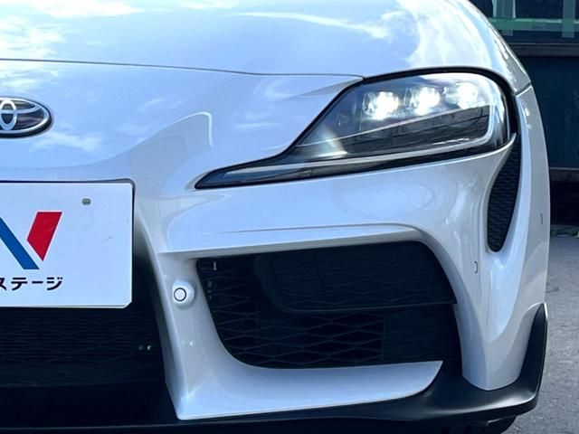 スープラ ＳＺ－Ｒ　ＪＢＬ　プリクラッシュ　レーダークルーズ　ブラインドスポット　６灯式ＬＥＤヘッド　ブラックアルカンターラコンビシート　パワーシート　シートヒーター　純正ナビ　バックカメラ　純正１８インチＡＷ　禁煙車（28枚目）