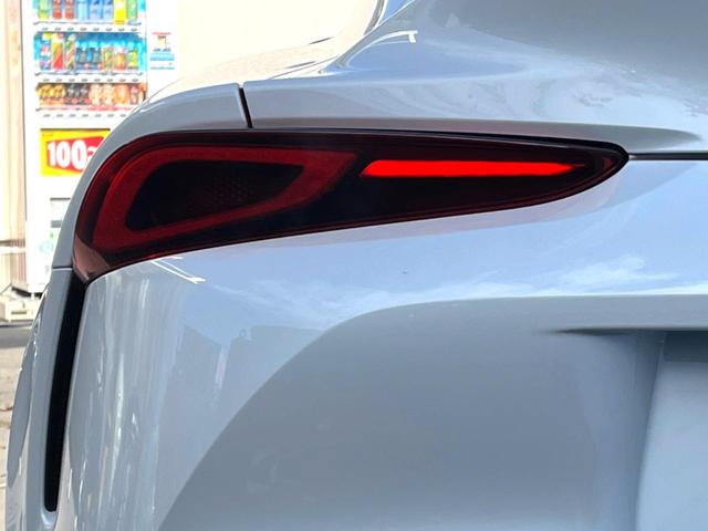 スープラ ＳＺ－Ｒ　ＪＢＬ　プリクラッシュ　レーダークルーズ　ブラインドスポット　６灯式ＬＥＤヘッド　ブラックアルカンターラコンビシート　パワーシート　シートヒーター　純正ナビ　バックカメラ　純正１８インチＡＷ　禁煙車（33枚目）