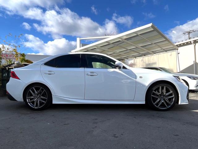 IS IS350 Fスポーツ 中期 TRDエアロ フルLEDヘッド ブラインドスポット クリアランスソナー 純正10.3インチナビ バックカメラ ブラインドスポット セーフティシステムプラス ハーフレザー パワーシート 禁煙車(36枚目)