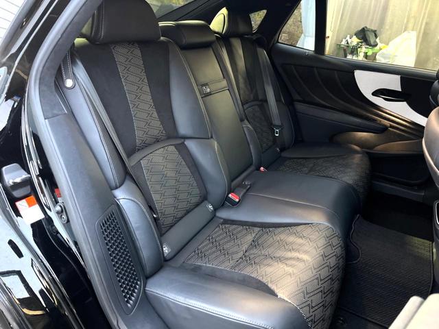 LS LS500h Fスポーツ ムーンルーフ デジタルインナーミラー モデリスタリヤスカート セーフティシステムプラスA 純正12.3インチナビ パノラミックビュー 黒革 パワーシート シートベンチレーション LEDヘッド 禁煙車(10枚目)