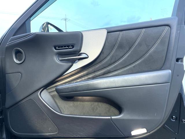LS LS500h Fスポーツ ムーンルーフ デジタルインナーミラー モデリスタリヤスカート セーフティシステムプラスA 純正12.3インチナビ パノラミックビュー 黒革 パワーシート シートベンチレーション LEDヘッド 禁煙車(35枚目)