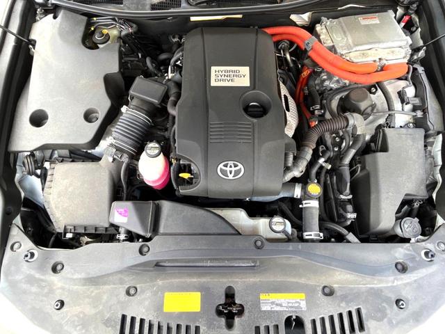 クラウンハイブリッド アスリートＳ　黒革　純正ＯＰ１８インチスパッタリングＡＷ　アドバンストパッケージ　純正ナビ　バックカメラ　インテリジェントクリアランスソナー　シートベンチレーション　ＨＩＤヘッド　レーダークルーズ　ＥＴＣ　禁煙車（19枚目）