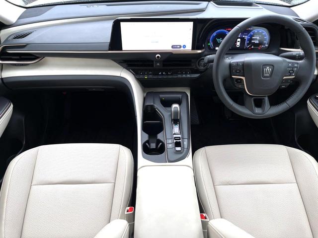 クラウンクロスオーバー Gアドバンスド・レザーパッケージ モデリスタエアロパーツセット フロマージュ革シート 純正12.3インチディスプレイオーディオ パノラミックビュー セーフティセンス 4眼LEDヘッド メモリー付パワーシート シートベンチレーション(2枚目)