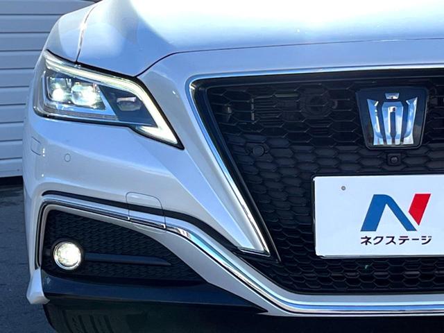 クラウンハイブリッド ＲＳアドバンス　後期　ムーンルーフ　黒革　純正１２．３インチナビ　パノラミックビュー　セーフティセンス　ブラインドスポット　メモリー付パワーシート　シートベンチレーション　三眼ＬＥＤヘッド　純正１８インチＡＷ　禁煙車（65枚目）