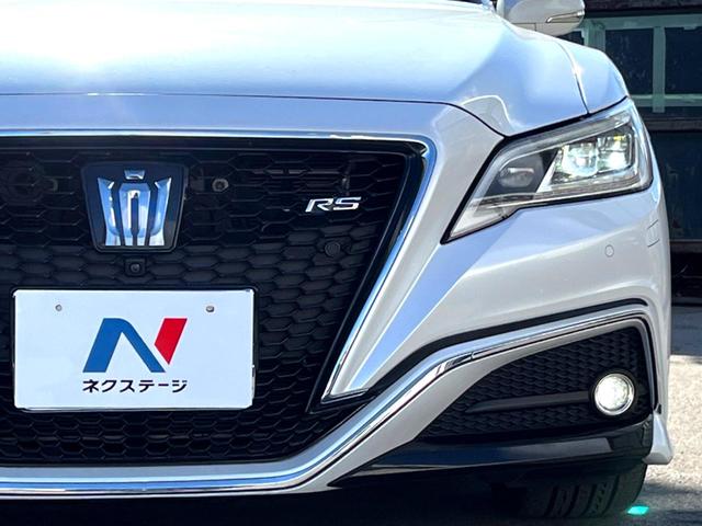 クラウンハイブリッド ＲＳアドバンス　後期　ムーンルーフ　黒革　純正１２．３インチナビ　パノラミックビュー　セーフティセンス　ブラインドスポット　メモリー付パワーシート　シートベンチレーション　三眼ＬＥＤヘッド　純正１８インチＡＷ　禁煙車（66枚目）