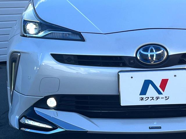 プリウス Ｓツーリングセレクション　後期　モデリスタフルエアロ　純正８インチディスプレイオーディオ　パノラミックビュー　セーフティセンス　インテリジェントクリアランスソナー　黒合皮シート　シートヒーター　ＬＥＤヘッド　純正１７インチＡＷ（27枚目）
