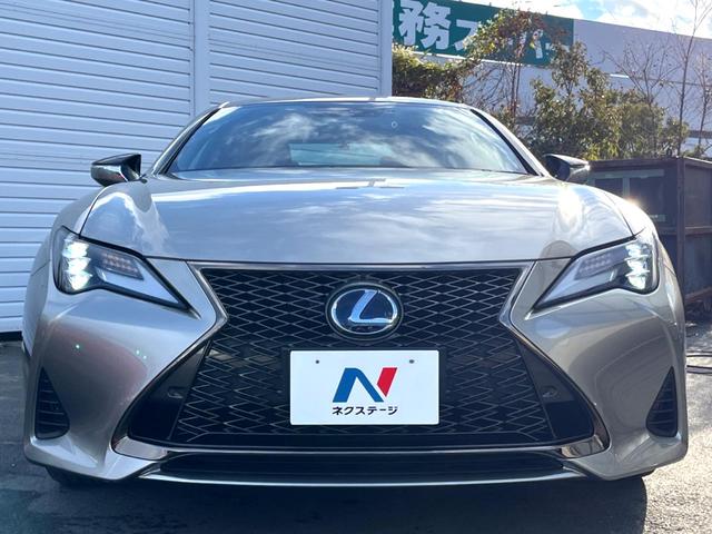 ＲＣ ＲＣ３００ｈ　Ｆスポーツ　後期　ムーンルーフ　角型三眼ＬＥＤヘッド　黒革　純正１０．３インチナビ　バックカメラ　クリアランスソナー　ブラインドスポット　パワーシート　シートベンチレーション　レーダークルーズ　純正１９インチＡＷ（15枚目）