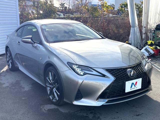 ＲＣ ＲＣ３００ｈ　Ｆスポーツ　後期　ムーンルーフ　角型三眼ＬＥＤヘッド　黒革　純正１０．３インチナビ　バックカメラ　クリアランスソナー　ブラインドスポット　パワーシート　シートベンチレーション　レーダークルーズ　純正１９インチＡＷ（19枚目）