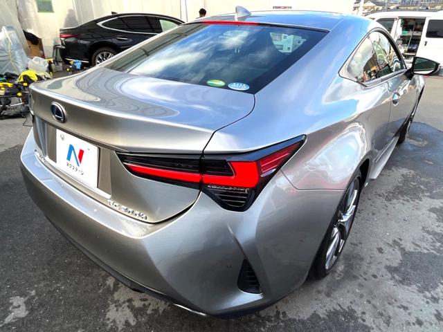 ＲＣ ＲＣ３００ｈ　Ｆスポーツ　後期　ムーンルーフ　角型三眼ＬＥＤヘッド　黒革　純正１０．３インチナビ　バックカメラ　クリアランスソナー　ブラインドスポット　パワーシート　シートベンチレーション　レーダークルーズ　純正１９インチＡＷ（20枚目）