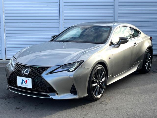 ＲＣ ＲＣ３００ｈ　Ｆスポーツ　後期　ムーンルーフ　角型三眼ＬＥＤヘッド　黒革　純正１０．３インチナビ　バックカメラ　クリアランスソナー　ブラインドスポット　パワーシート　シートベンチレーション　レーダークルーズ　純正１９インチＡＷ（27枚目）