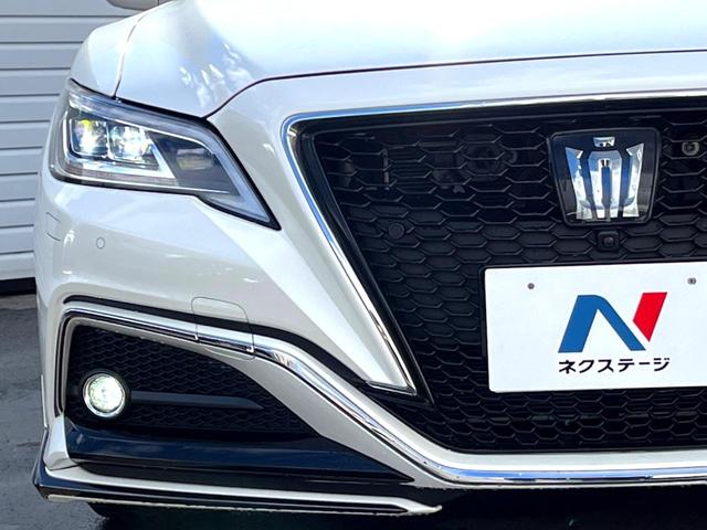 クラウンハイブリッド ＲＳ　リミテッド　モデリスタエアロ＆マフラー　セーフティパッケージプラス　ブラインドスポット　セーフティセンス　三眼ＬＥＤヘッド　純正ナビ　パノラミックビュー　パワーシート　シートヒーター　革巻きステアリング　禁煙車（23枚目）