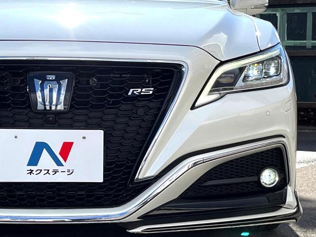 クラウンハイブリッド ＲＳ　リミテッド　モデリスタエアロ＆マフラー　セーフティパッケージプラス　ブラインドスポット　セーフティセンス　三眼ＬＥＤヘッド　純正ナビ　パノラミックビュー　パワーシート　シートヒーター　革巻きステアリング　禁煙車（24枚目）
