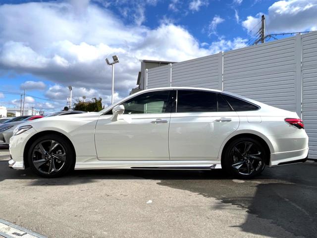 クラウンハイブリッド ＲＳ　リミテッド　モデリスタエアロ＆マフラー　セーフティパッケージプラス　ブラインドスポット　セーフティセンス　三眼ＬＥＤヘッド　純正ナビ　パノラミックビュー　パワーシート　シートヒーター　革巻きステアリング　禁煙車（26枚目）