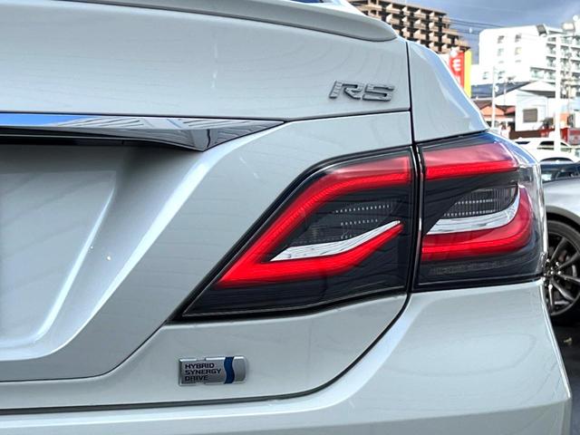 クラウンハイブリッド ＲＳ　リミテッド　モデリスタエアロ＆マフラー　セーフティパッケージプラス　ブラインドスポット　セーフティセンス　三眼ＬＥＤヘッド　純正ナビ　パノラミックビュー　パワーシート　シートヒーター　革巻きステアリング　禁煙車（29枚目）