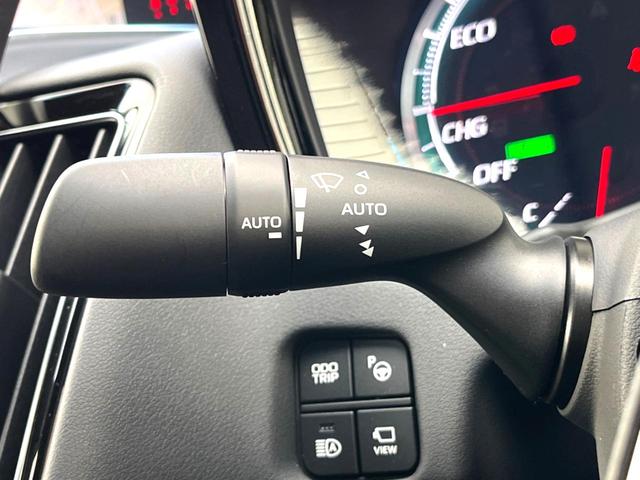 クラウンハイブリッド ＲＳ　リミテッド　モデリスタエアロ＆マフラー　セーフティパッケージプラス　ブラインドスポット　セーフティセンス　三眼ＬＥＤヘッド　純正ナビ　パノラミックビュー　パワーシート　シートヒーター　革巻きステアリング　禁煙車（49枚目）