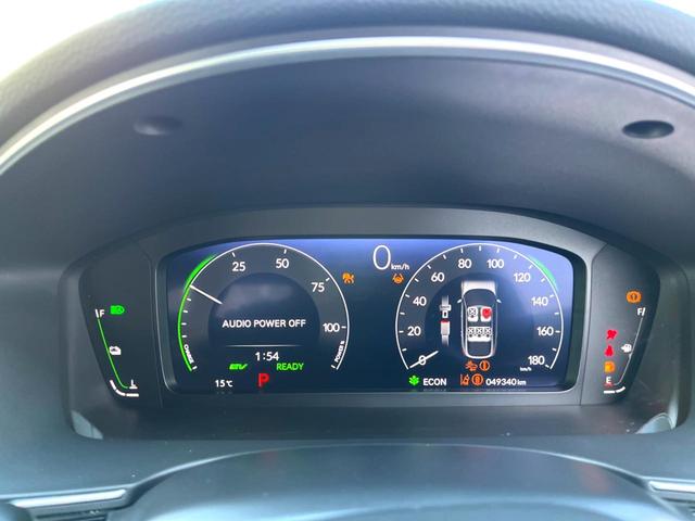 シビック ｅ：ＨＥＶ　ホンダセンシング　テールゲートスポイラー　ＢＯＳＥ　ホンダコネクトディスプレイ　バックカメラ　ハーフレザー　パワーシート　シートヒーター　ＬＥＤヘッド　純正１８インチＡＷ　革巻きステアリング　禁煙車（55枚目）