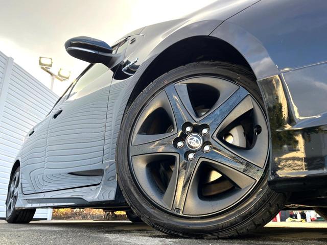 プリウス Sツーリングセレクション モデリスタエアロ 純正ナビ バックカメラ LEDヘッド 黒合皮シート シートヒーター 純正17インチブラック塗装AW 横滑り防止 ETC スマートキー オートライト Bluetooth 禁煙車(15枚目)