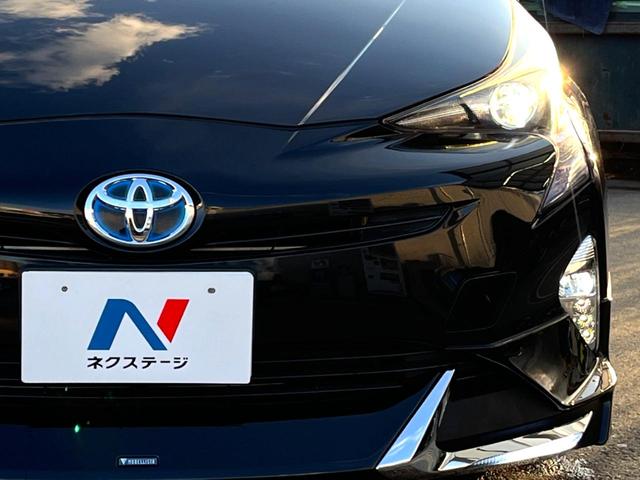 プリウス Sツーリングセレクション モデリスタエアロ 純正ナビ バックカメラ LEDヘッド 黒合皮シート シートヒーター 純正17インチブラック塗装AW 横滑り防止 ETC スマートキー オートライト Bluetooth 禁煙車(23枚目)