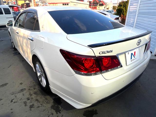 クラウン アスリートＳ　モデリスタエアロ　プリクラッシュセーフティ　レーダークルーズ　インテリジェントクリアランスソナー　黒革シート　シートベンチレーション　純正ナビ　バックソナー　ＨＩＤヘッドライト　純正１７インチＡＷ（28枚目）