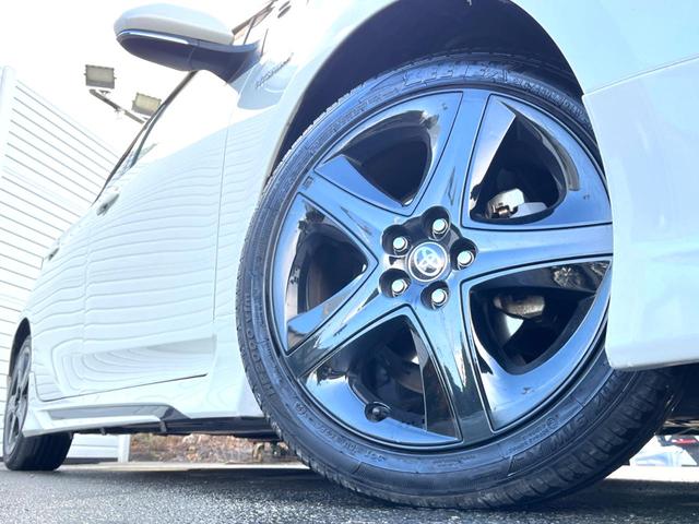 プリウス Sツーリングセレクション 後期 モデリスタエアロ クールグレー内装/合皮シート セーフティセンス 純正ナビ バックカメラ レーダークルーズ シートヒーター 純正17インチブラック塗装AW ハイビームアシスト ETC 禁煙車(16枚目)