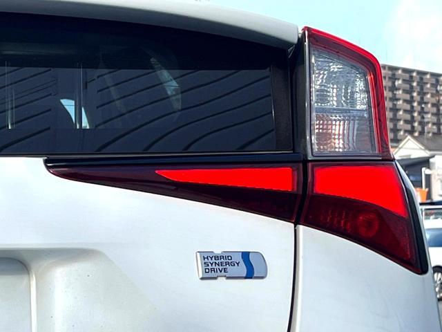 プリウス Sツーリングセレクション 後期 モデリスタエアロ クールグレー内装/合皮シート セーフティセンス 純正ナビ バックカメラ レーダークルーズ シートヒーター 純正17インチブラック塗装AW ハイビームアシスト ETC 禁煙車(31枚目)