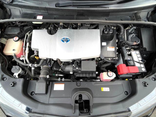 プリウス A 後期 フルモデリスタエアロ モデリスタ18インチAW バックカメラ セーフティセンス ブラインドスポット LEDヘッド パワーシート レーダークルーズコントロール オートマチックハイビーム 禁煙車(19枚目)