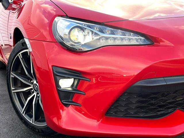 86 GT 純正ナビ クルーズコントロール LEDヘッド 純正17インチAW アルミペダル 純正革巻きステアリング パドルシフト デュアルオートエアコン オートライト 横滑り防止装置 ステアリングスイッチ 禁煙車(14枚目)