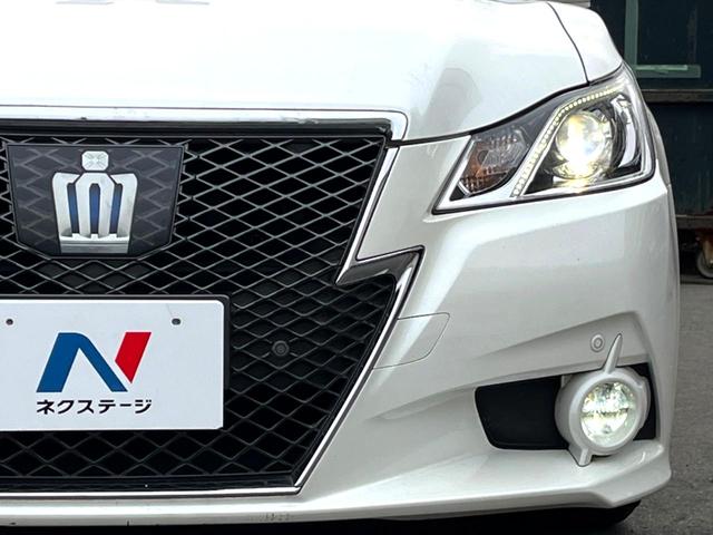 クラウンハイブリッド アスリートS プリクラッシュセーフティ レーダークルーズ インテリジェントクリアランスソナー 純正ナビ バックカメラ HIDヘッド 純正17インチAW パワーシート シートヒーター スマートキー ETC 禁煙車(27枚目)