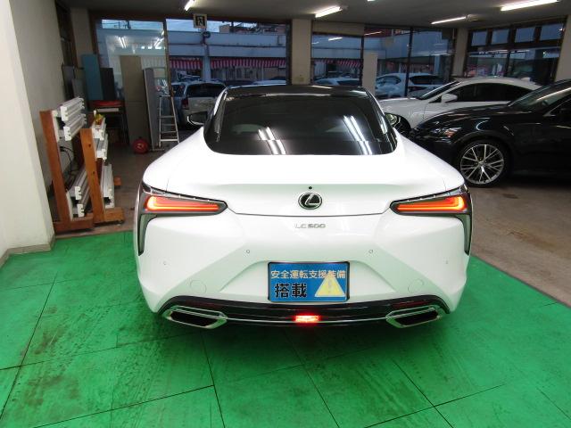 LC500 Lパッケージ ガラスルーフ パワーシート ETC オートリトラミラー 21インチアセーフティプラス ステアリングスイッチ パドルシフト HUD プッシュスタート フルセグ ブルーレイ バックカメラ ABS(41枚目)