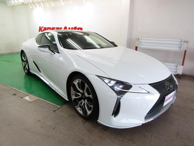 ＬＣ ＬＣ５００　Ｓパッケージ　ワンオーナー　ＴＲＤエアロ　純正ナビ　フルセグ　バックカメラ　オートエアコン　スマートキー　プッシュスタート　ＬＥＤヘッド　バックフォグ　ＥＴＣ２．０　ＨＵＤ　アクティブリアウィング　ハーフレザー（52枚目）