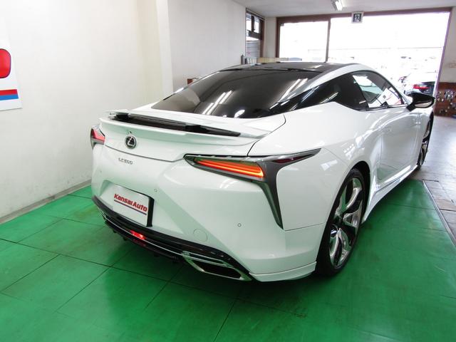 ＬＣ５００　Ｓパッケージ　ワンオーナー　ＴＲＤエアロ　純正ナビ　フルセグ　バックカメラ　オートエアコン　スマートキー　プッシュスタート　ＬＥＤヘッド　バックフォグ　ＥＴＣ２．０　ＨＵＤ　アクティブリアウィング　ハーフレザー(54枚目)