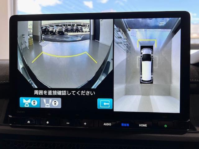 ステップワゴン ｅ：ＨＥＶスパーダ　プレミアムライン　登録済未使用車　１１．４型純正ナビ　マルチビューカメラ　前後席シートヒーター　全席ＵＳＢチャージャー　パワーバックドア　純正ドアバイザー　純正マットガード　両側パワースライドドア　ホンダセンシング（12枚目）