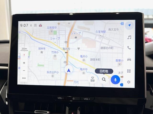 カローラクロス ハイブリッド　Ｚ　ＭＯＤＥＬＬＩＳＴＡエアロ　１０．５ＤＡ　全周囲カメラ　ＢＳＭ　パノラマルーフ　ＨＤＭＩ・ＵＳＢ　寒冷地仕様　アドバンストパーク　ＥＴＣ２．０　電動バックドア　リヤフォグランプ　純正フロアマット（8枚目）