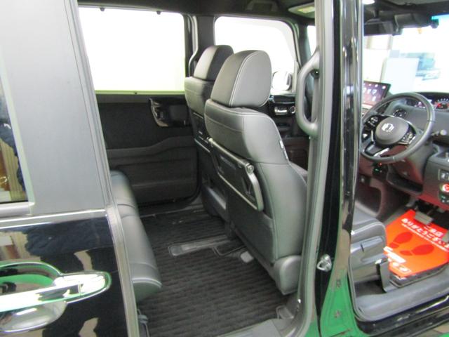 Ｎ－ＢＯＸカスタム ＥＸターボ　ワンオーナー　ホンダセンシング　９インチナビ　ＤＶＤ　フルセグ　Ｂｌｕｅｔｏｏｔｈ　ソナー　ＵＳＢ　バックカメラ　ＥＴＣ　両側電動ドア　スマートキー　オートライト　ＬＥＤヘッド　フォグ　ハーフレザー（43枚目）