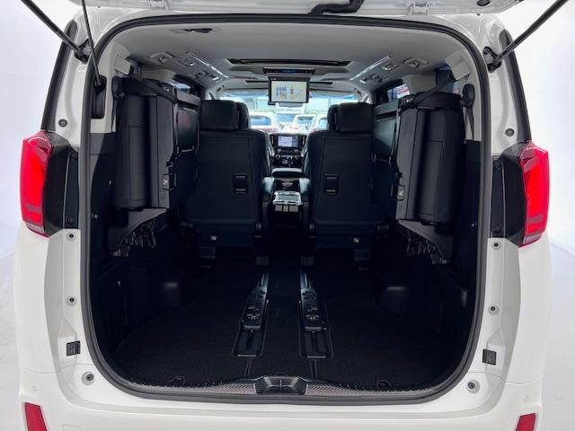 アルファード ２．５Ｓ　Ｃパッケージ　ＭＯＤＥＬＬＩＳＴＡエアロ・マフラー　サンルーフ　デジタルミラー　ＢＳＭ　後席モニター　純正ナビ　ＴＶ　Ｃａｒｐｌａｙ　スペアタイヤ　ＥＴＣ　ドラレコ　両側パワースライド　パワーバックドア　１オーナー（8枚目）