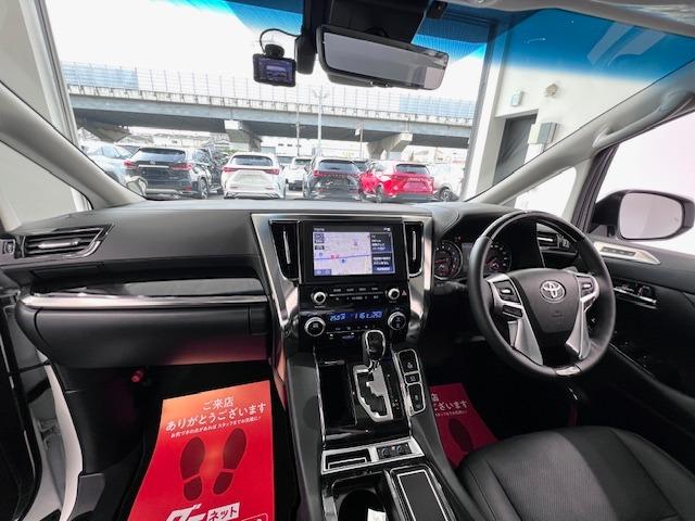 アルファード ２．５Ｓ　Ｃパッケージ　ＭＯＤＥＬＬＩＳＴＡエアロ・マフラー　サンルーフ　デジタルミラー　ＢＳＭ　後席モニター　純正ナビ　ＴＶ　Ｃａｒｐｌａｙ　スペアタイヤ　ＥＴＣ　ドラレコ　両側パワースライド　パワーバックドア　１オーナー（36枚目）