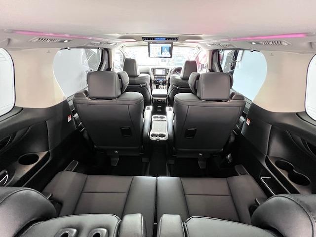 アルファード ２．５Ｓ　Ｃパッケージ　ＭＯＤＥＬＬＩＳＴＡエアロ・マフラー　サンルーフ　デジタルミラー　ＢＳＭ　後席モニター　純正ナビ　ＴＶ　Ｃａｒｐｌａｙ　スペアタイヤ　ＥＴＣ　ドラレコ　両側パワースライド　パワーバックドア　１オーナー（46枚目）