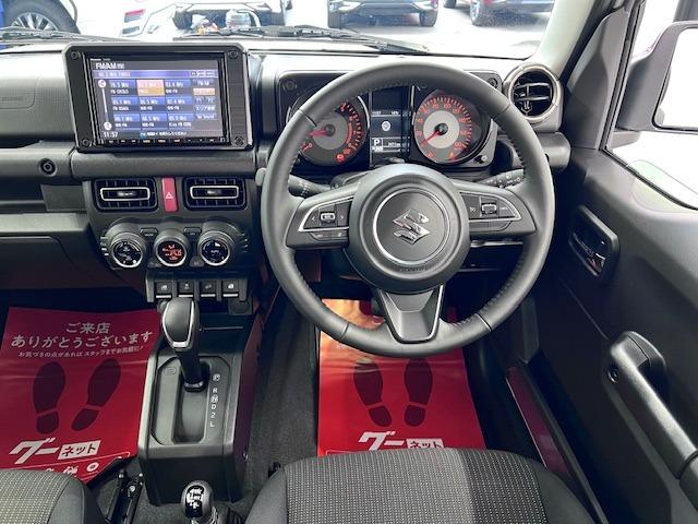 ジムニーシエラ JC 4型 純正8型ナビ フルセグTV Bluetooth CD DVD リヤパーキングセンサー LEDヘッドライト 衝突軽減ブレーキ シートヒーター クルーズコントロール アイドリングストップ 15AW(2枚目)