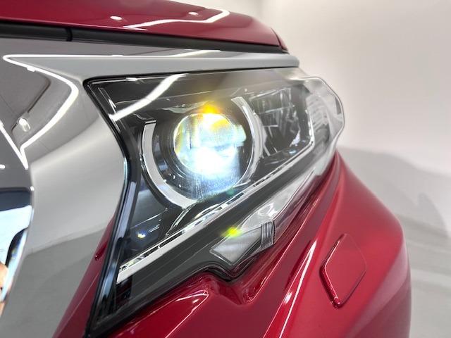 ランドクルーザープラド ＴＸ　Ｌパッケージ　ベージュ革　全方位カメラ　ＢＳＭ　ＥＴＣ２．０　ＴＲＤエアロ　リヤスポイラー　１９インチＡＷ　トノカバー　ＭＯＰルーフレール　前後方衝突軽減ブレーキ　純正フロアマット・バイザー（47枚目）