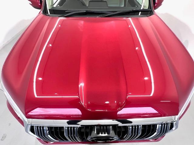 ランドクルーザープラド ＴＸ　Ｌパッケージ　ベージュ革　全方位カメラ　ＢＳＭ　ＥＴＣ２．０　ＴＲＤエアロ　リヤスポイラー　１９インチＡＷ　トノカバー　ＭＯＰルーフレール　前後方衝突軽減ブレーキ　純正フロアマット・バイザー（53枚目）