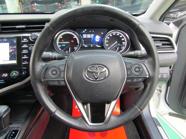 カムリ Ｇレザーパッケージ　ＴＳＳ　ムーンルーフ　モデエアロ　８インチＳＤナビ　ブルーレイ　Ｂｌｕｅｔｏｏｔｈ　バックカメラ　ＥＴＣ　スマートキー　オートライト　ＬＥＤヘッド　フォグ　レザーシート　シートヒーター　Ｐシート（20枚目）