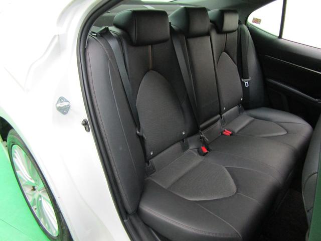 カムリ Ｇレザーパッケージ　ＴＳＳ　ムーンルーフ　モデエアロ　８インチＳＤナビ　ブルーレイ　Ｂｌｕｅｔｏｏｔｈ　バックカメラ　ＥＴＣ　スマートキー　オートライト　ＬＥＤヘッド　フォグ　レザーシート　シートヒーター　Ｐシート（43枚目）