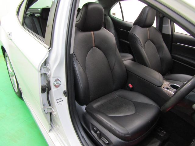 カムリ Ｇレザーパッケージ　ＴＳＳ　ムーンルーフ　モデエアロ　８インチＳＤナビ　ブルーレイ　Ｂｌｕｅｔｏｏｔｈ　バックカメラ　ＥＴＣ　スマートキー　オートライト　ＬＥＤヘッド　フォグ　レザーシート　シートヒーター　Ｐシート（44枚目）