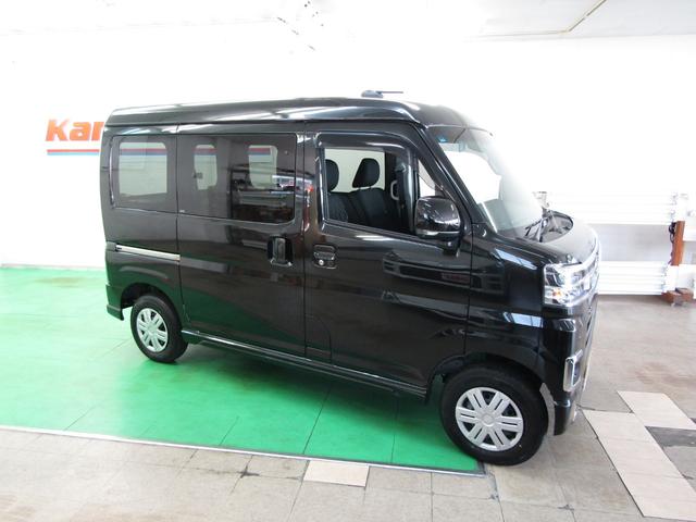 アトレー RS 届出済未使用車 スマアシ Mナビ フルセグ Bluetooth ソナー USB バックカメラ クルコン Pガラス Sアラーム 電格ミラー スマートキー Pスタート LEDヘッド フォグ 両側電動ドア(57枚目)